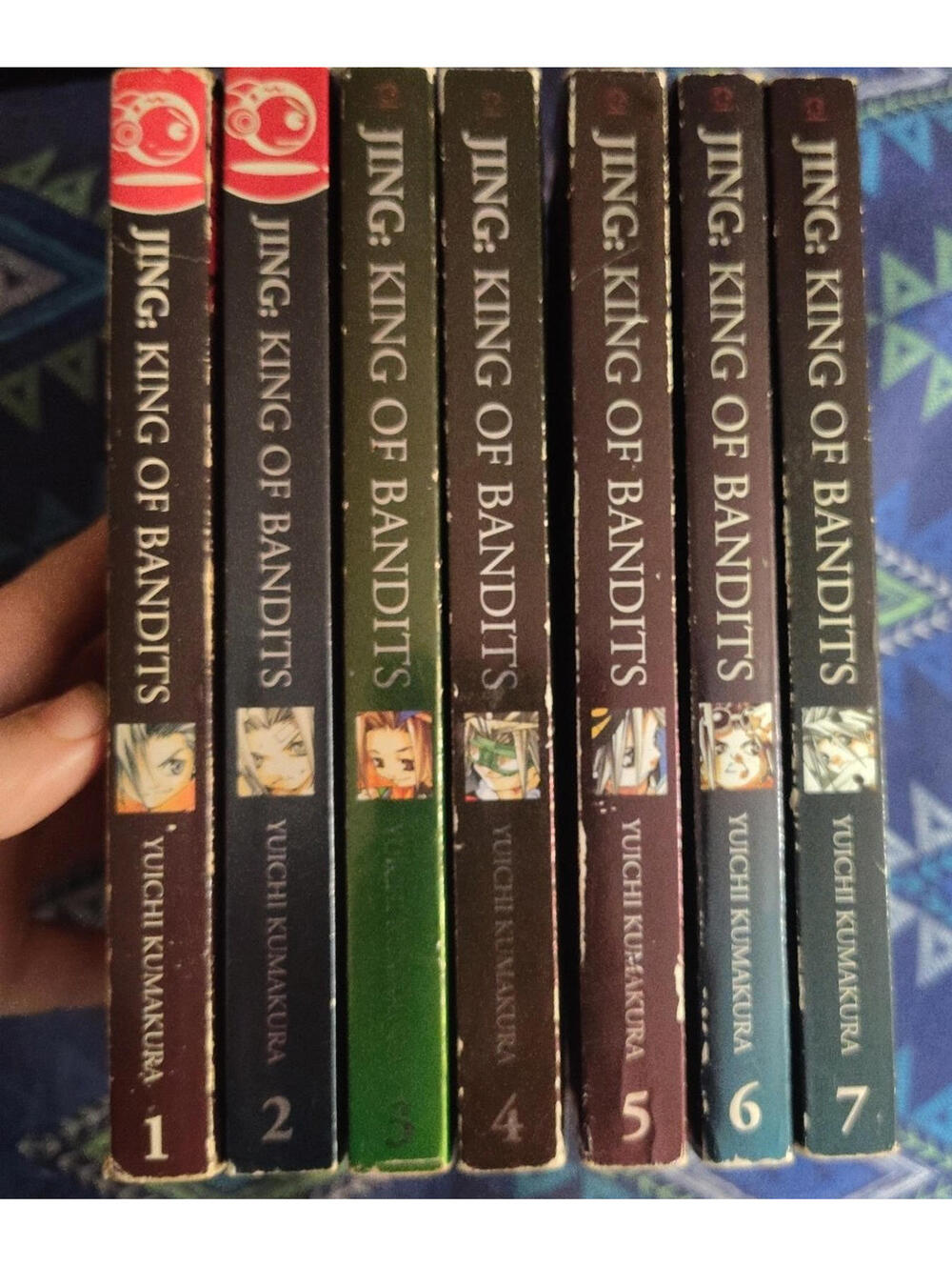 Jing King of Bandits Manga Volumes 1-7 (ENGLISH)